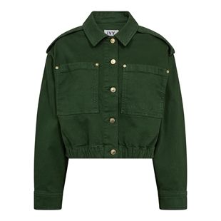 Ivy Copenhagen - Tessa cropped jacket Fresh army green